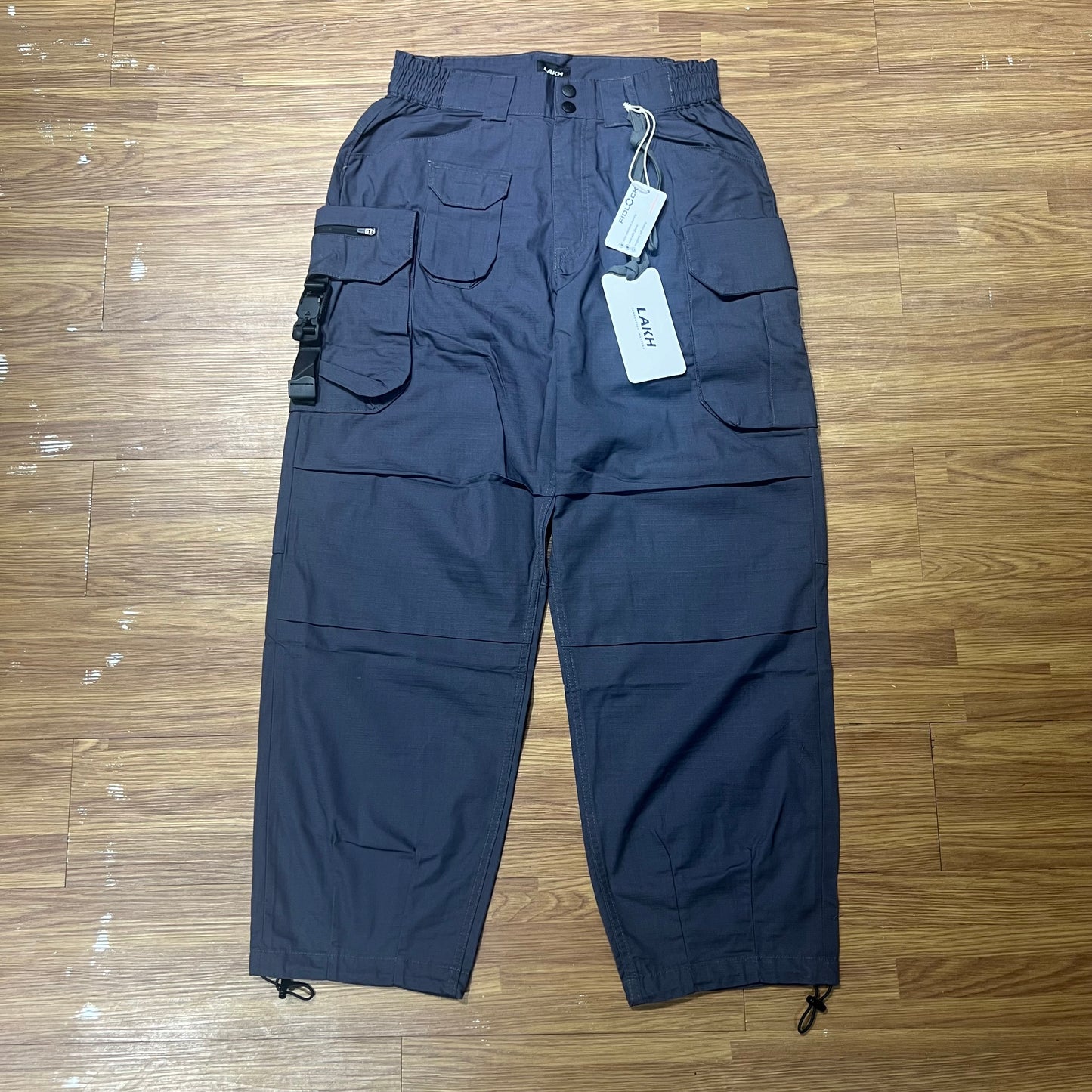 LAKH Supply 5th Anniversary 10 Pockets Cargo Pants Polyester Ripstop Grey 5TPC-PRGY 實拍