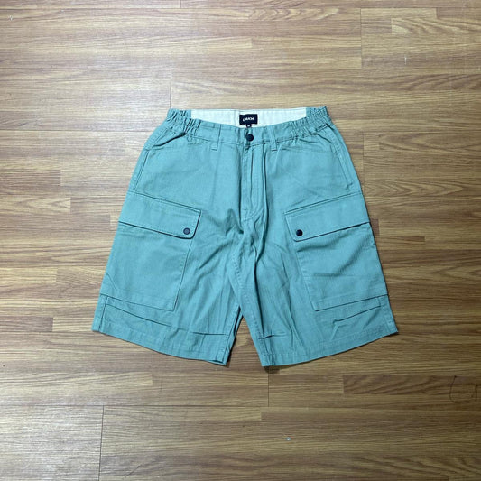 LAKH Supply Herringbone Cargo Shorts Herringbone Olive SH-HBOL 實拍