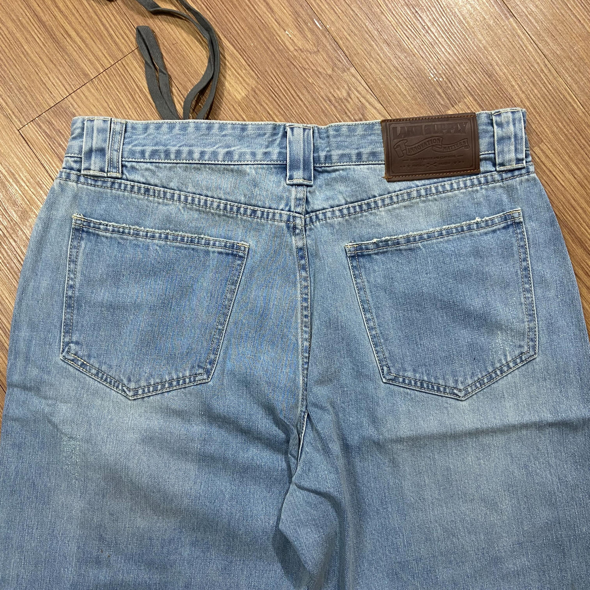 LAKH Supply Magic Patch 3.0 Denim Shorts Light Blue SH-MP3-LTBL