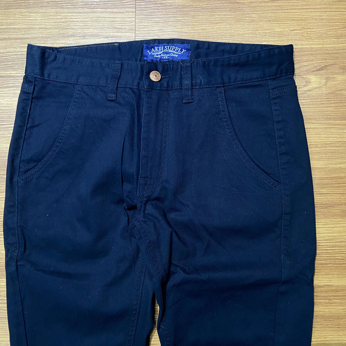 LAKH Supply Pinroll Jogger Chino Navy