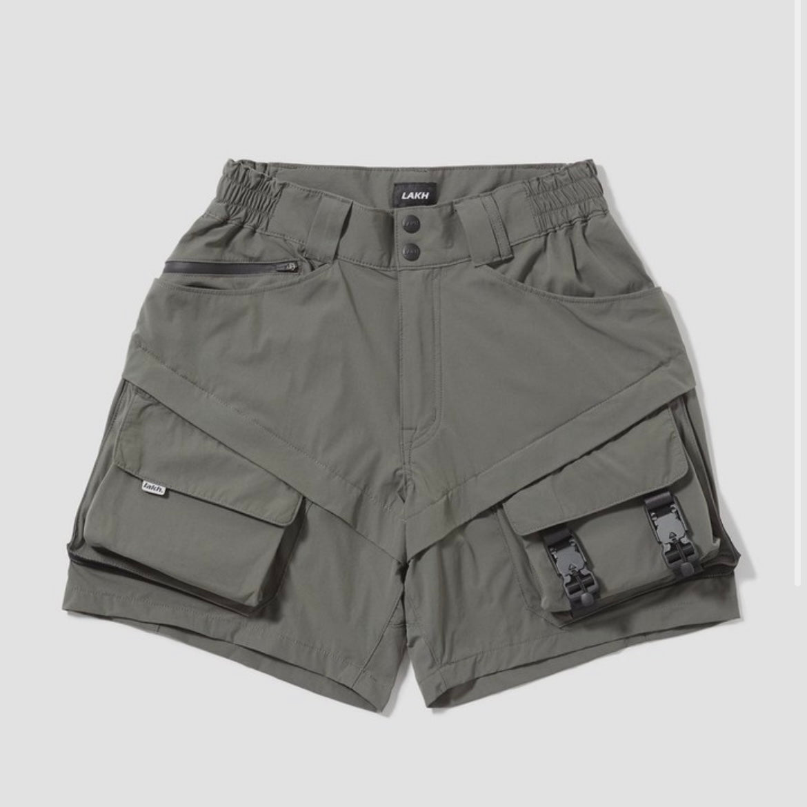 LAKH Supply Ultra Lightweight Utility Shorts Grey SH-ULU-GREY