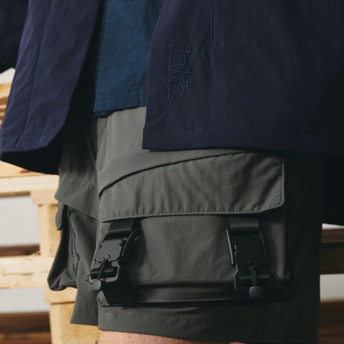 LAKH Supply Ultra Lightweight Utility Shorts Grey SH-ULU-GREY