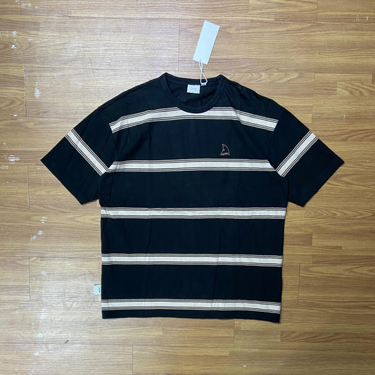 Laprima Stripe Border Tee Black