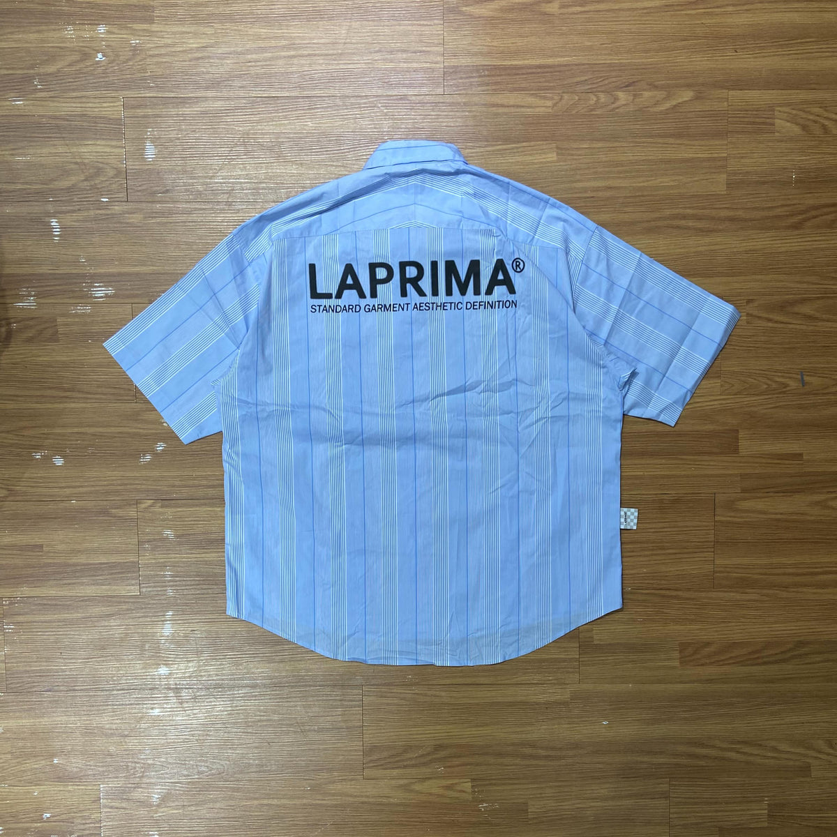 Laprima Stripe Shirt SS Blue