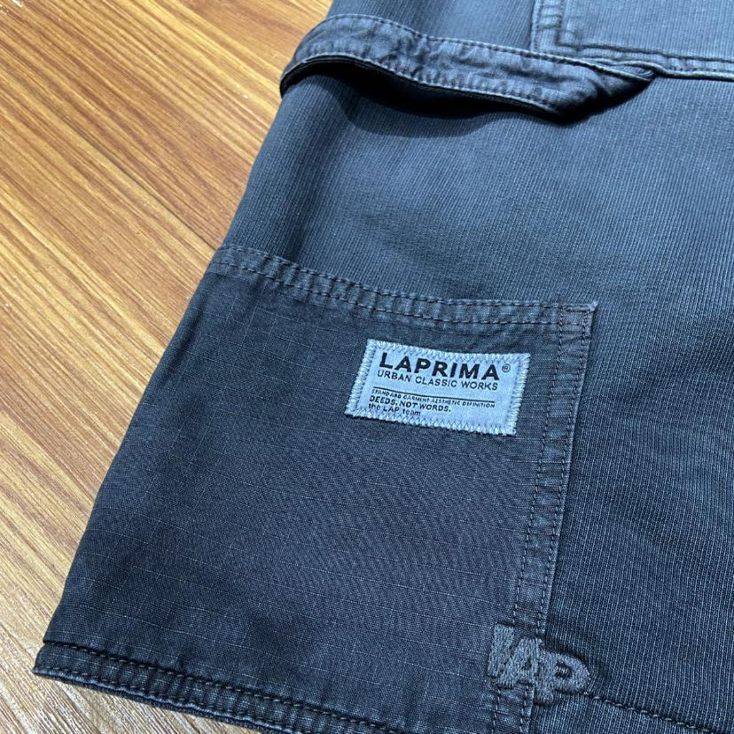 Laprima Worker Sweat Shorts Charcoal