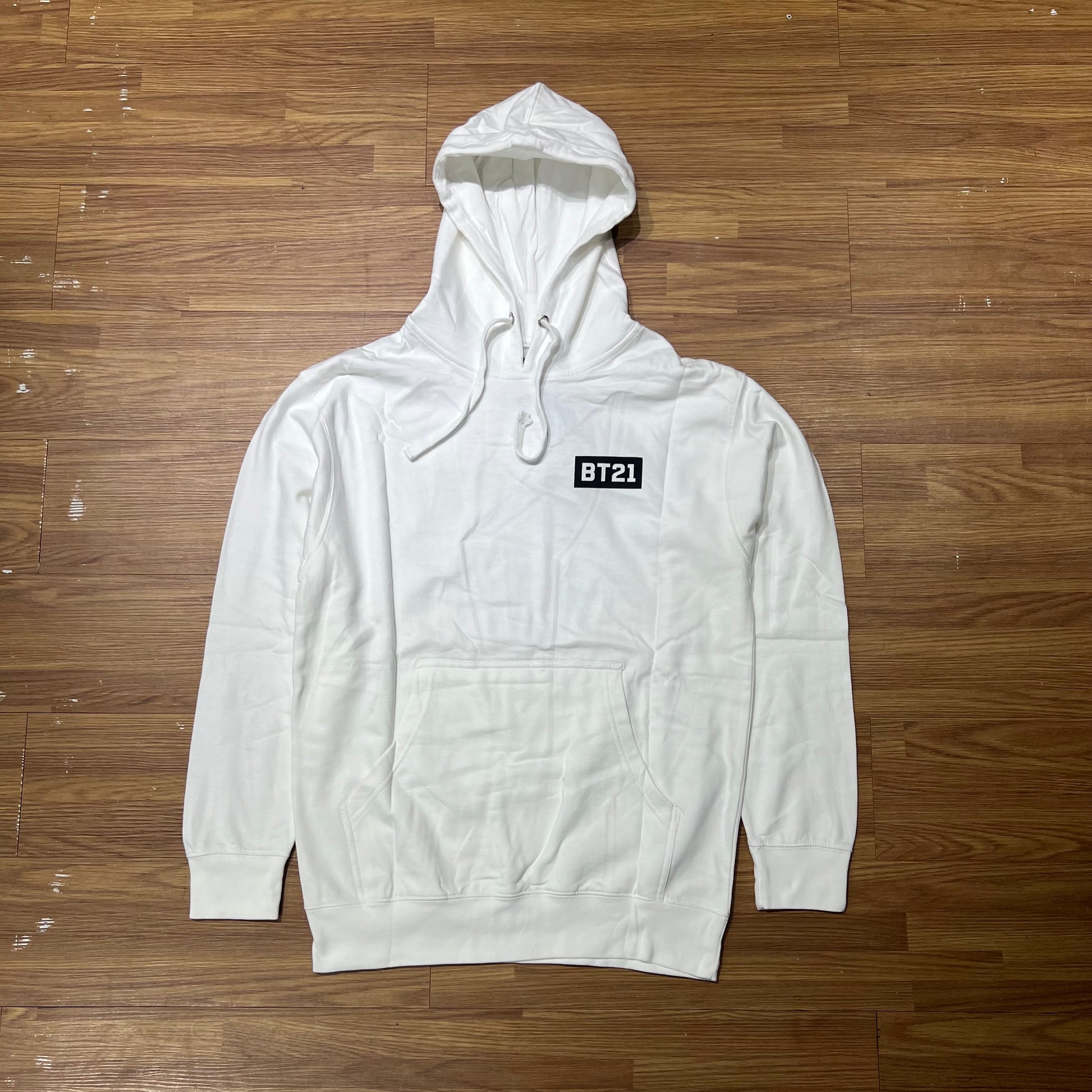 Line Friend BT21 x Anti Social Social Club ASSC Hooded Sweatshirt Hoodie White  正面實拍