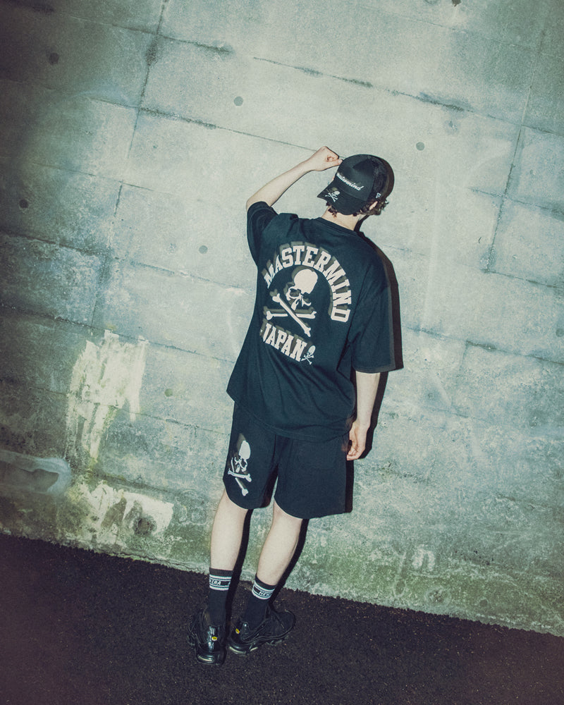 Mastermind Japan MMJ x New Era SS Oversized Performance MMJ Back Print Tee MJ26C16-TS006