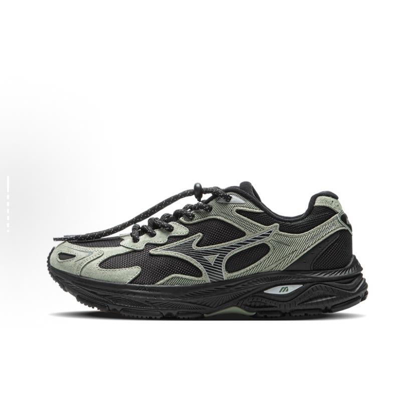 Mizuno Racer S Black/Green D1GH243502