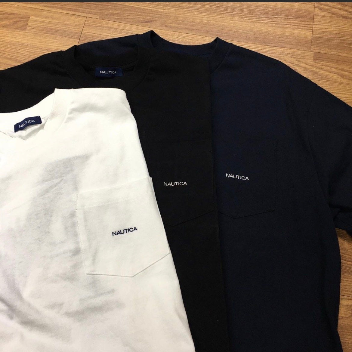 Nautica JP Back N Embo Pocket SS Tee 實拍