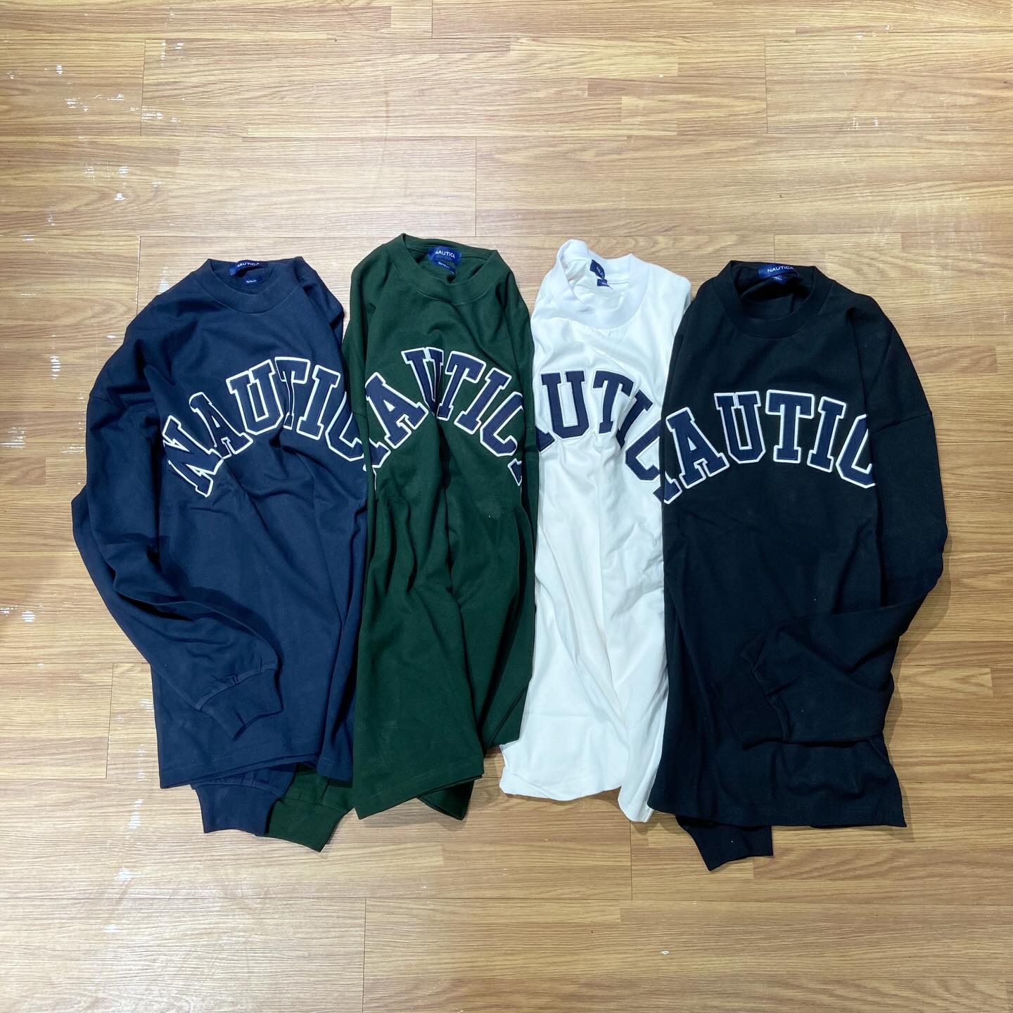 Nautica JP "Too Heavy" Arch Logo L/S Tee