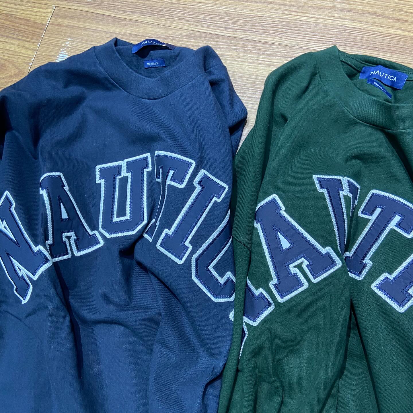 Nautica JP "Too Heavy" Arch Logo L/S Tee