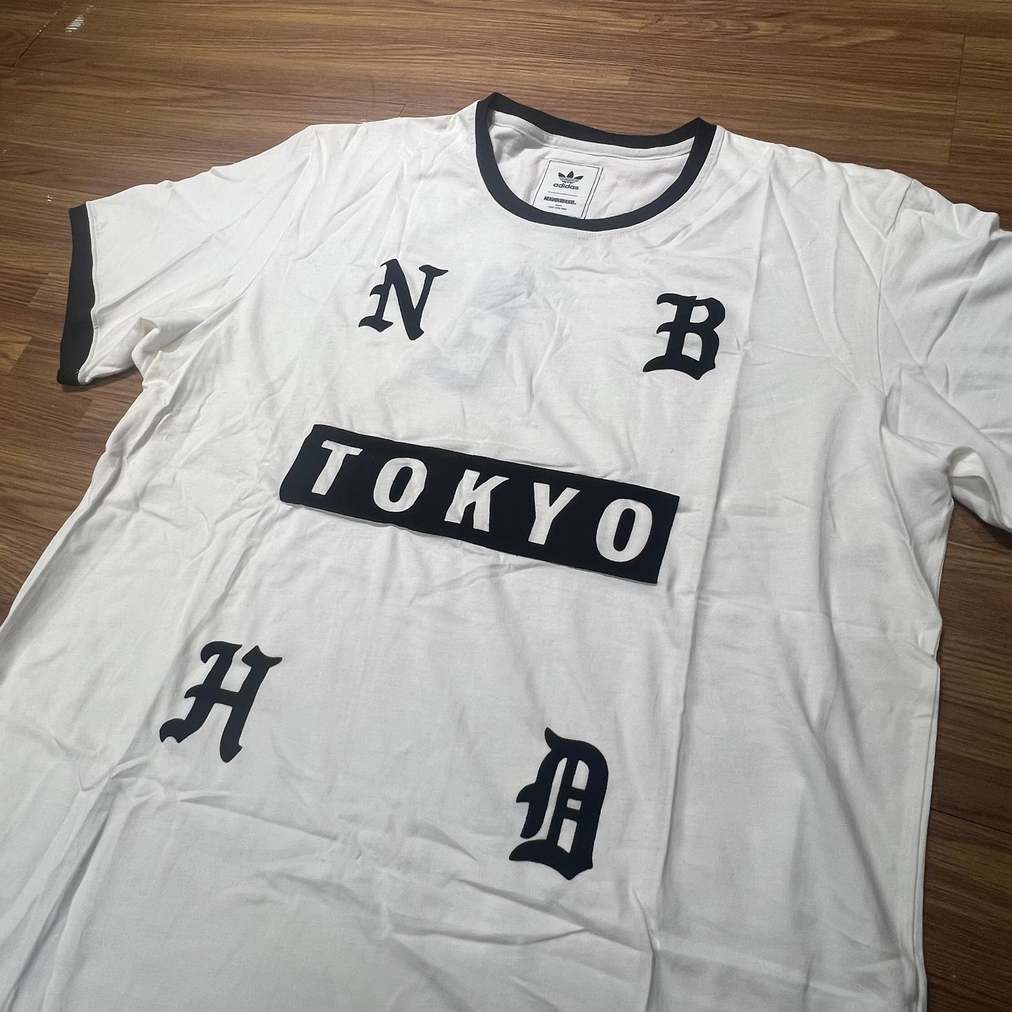 Neighborhood NBHD x Adidas Originals NH SSL Tee (絨字) DH2040