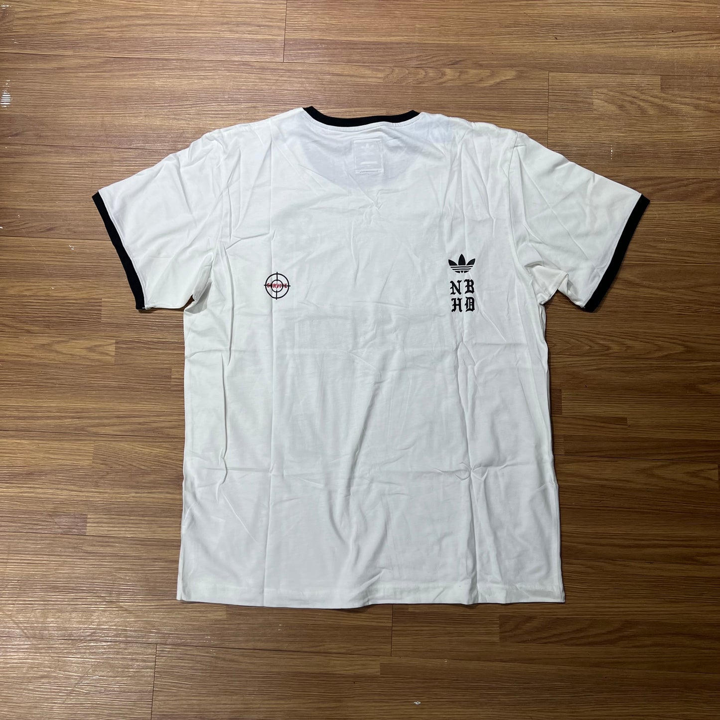 Neighborhood NBHD x Adidas Originals NH SSL Tee (絨字) DH2040