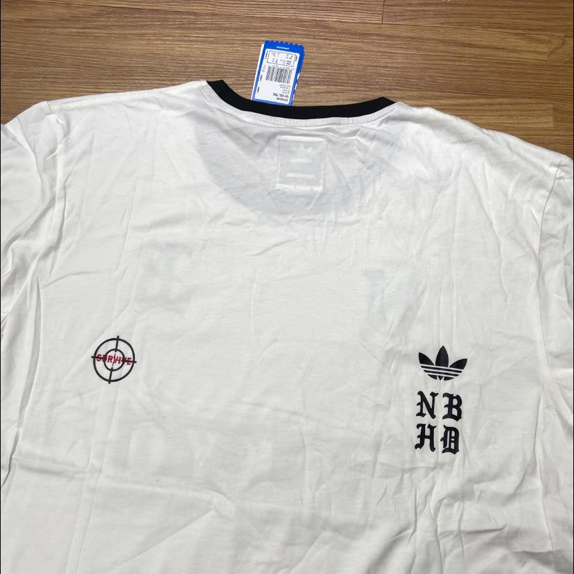 Neighborhood NBHD x Adidas Originals NH SSL Tee (絨字) DH2040