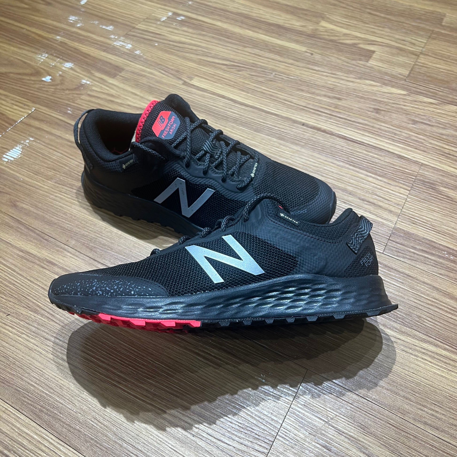 New Balance Fresh Foam Arishi Trail GTX Black MTARISGB 實拍