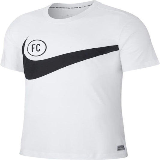 Nike F.C. Swoosh Dri-Fit Tee White CI6272-100 FC