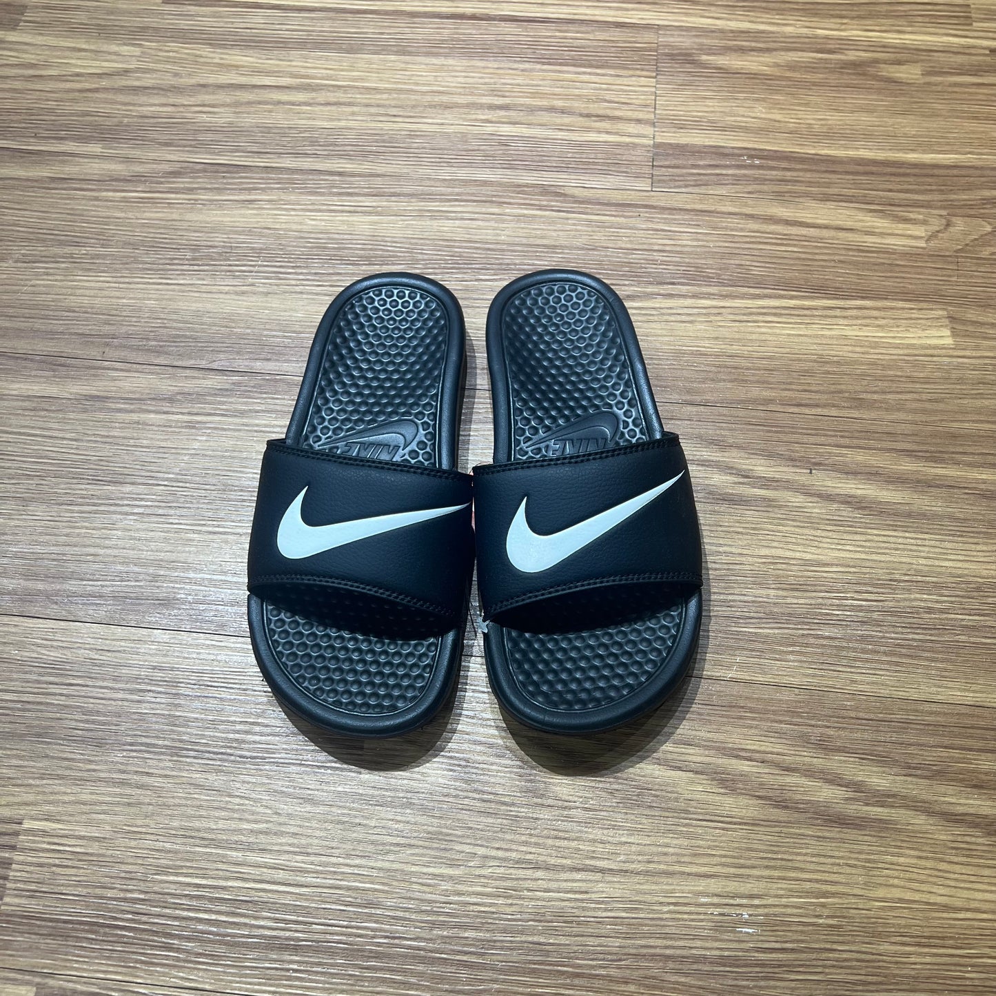 Nike Benassi Swoosh Sandal Black 312618-011 實拍