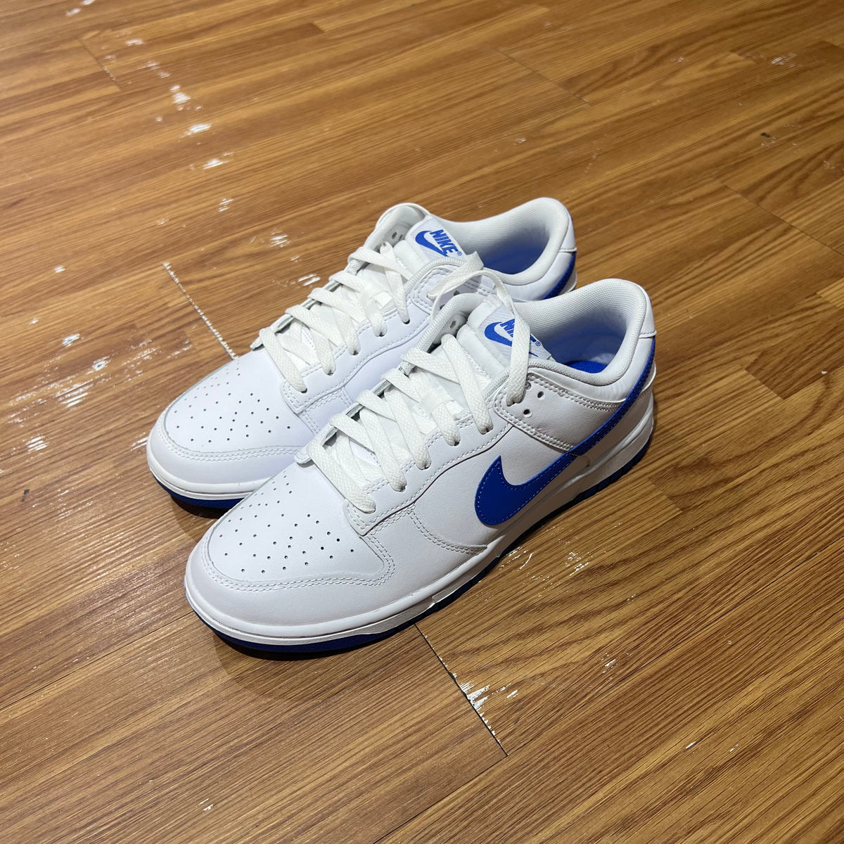 Nike Dunk Low White Hyper Royal Blue DV0831-104