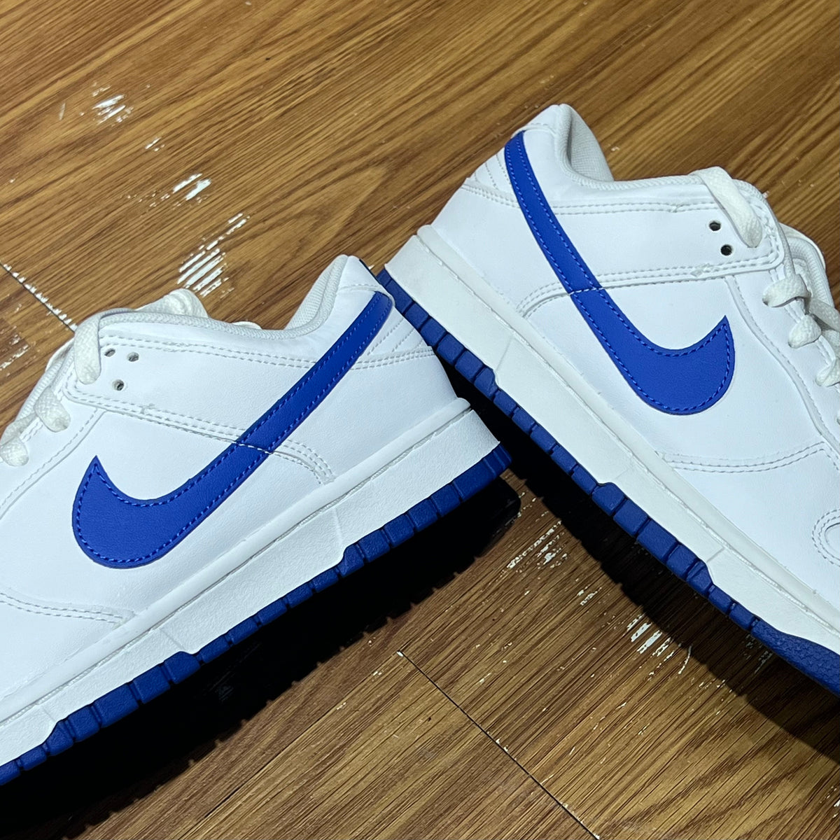 Nike Dunk Low White Hyper Royal Blue DV0831-104