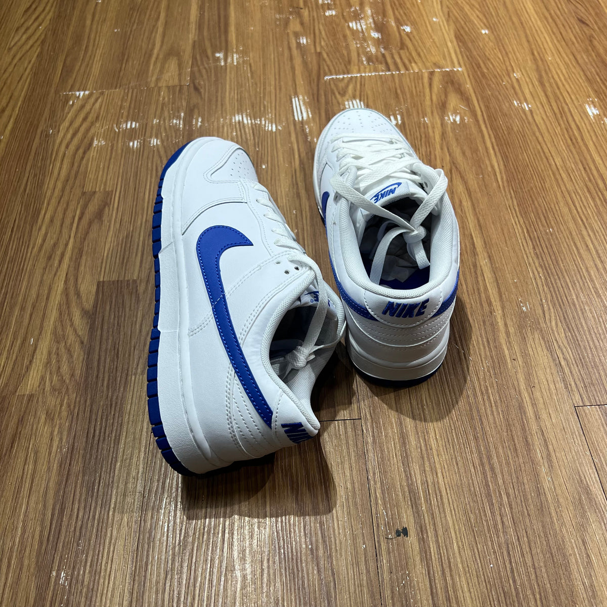Nike Dunk Low White Hyper Royal Blue DV0831-104