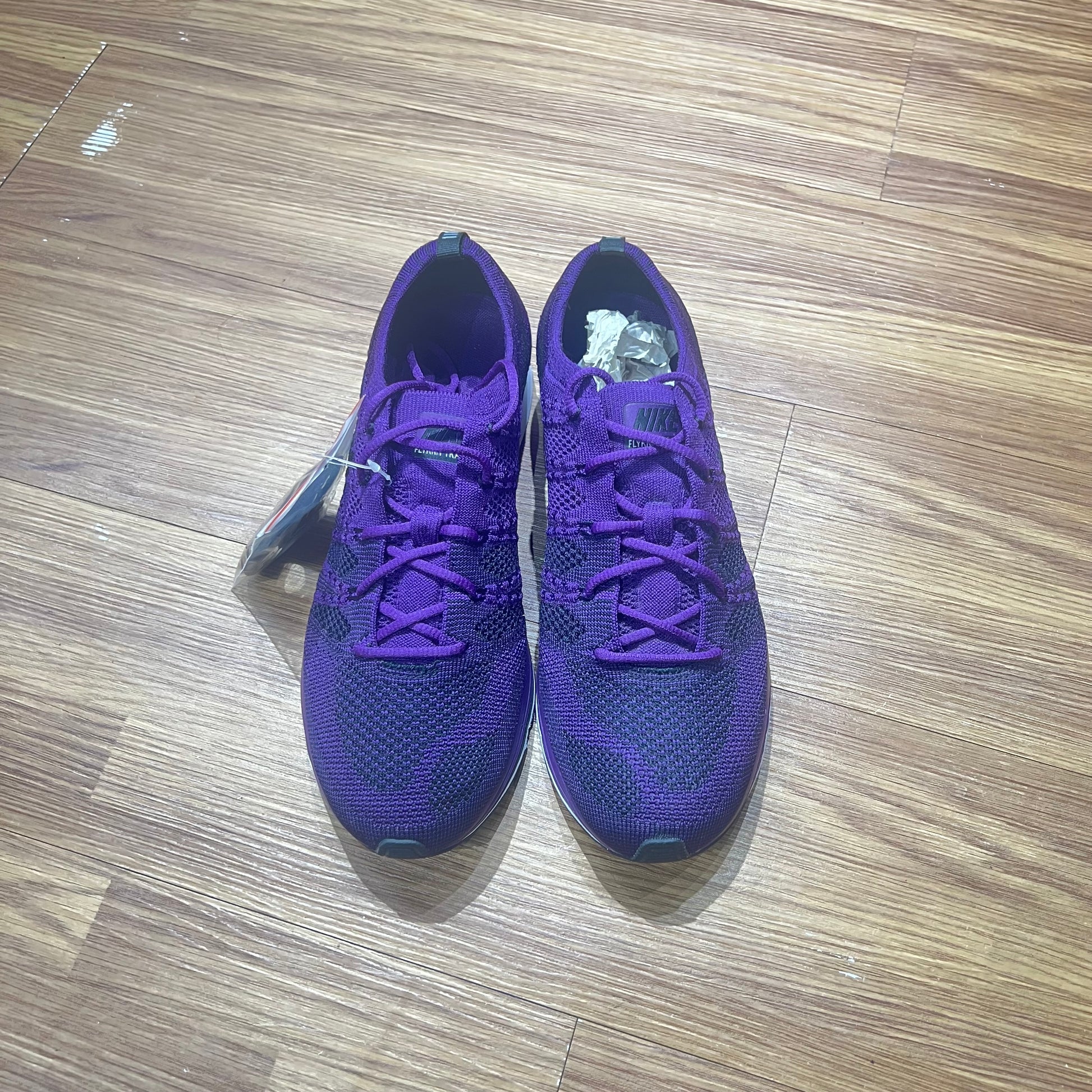 Nike Flyknit Trainer Night Purple AH8396-500 實拍