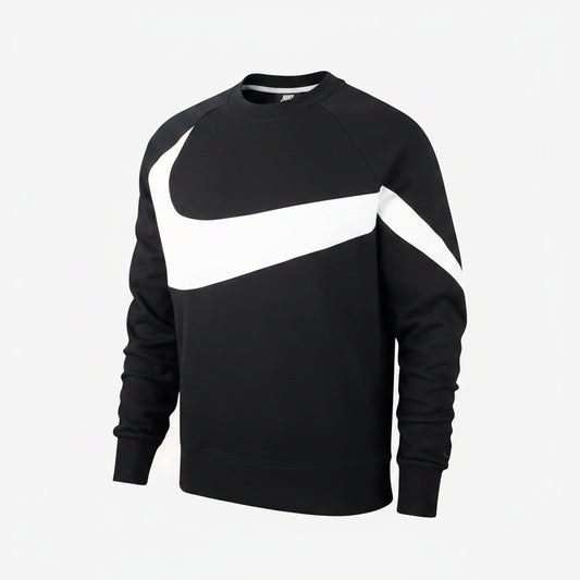 Nike NSW Ultra Swoosh Sweat Crewneck Black BQ6461-010