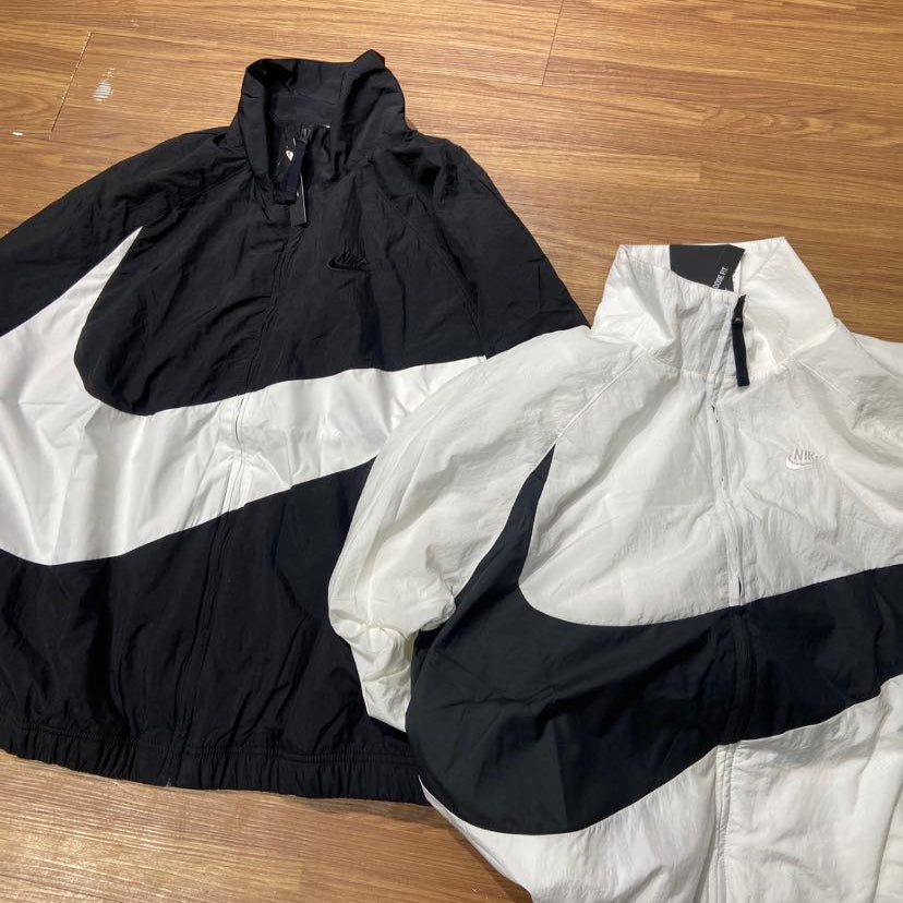 Nike NSW Ultra Swoosh Woven Jacket Black | White