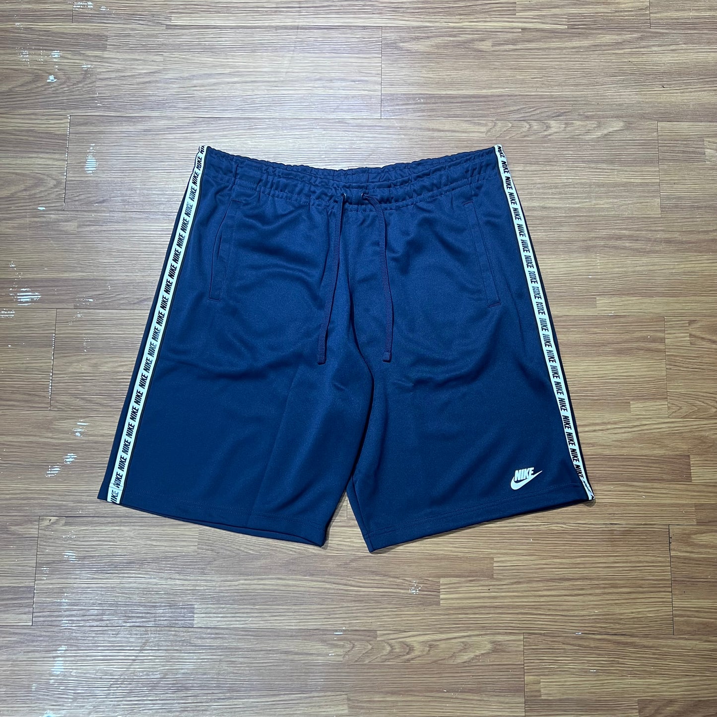 Nike Repeat Tape Poly Shorts Navy AR4913-451 實拍