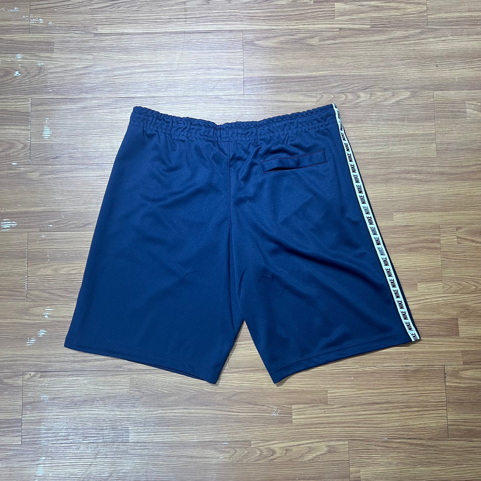 Nike Repeat Tape Poly Shorts Navy AR4913-451 實拍