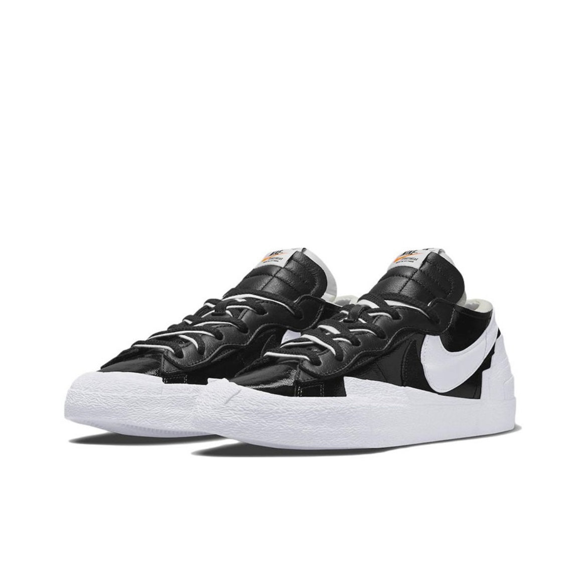 Nike Sacai Blazer Low Black Patent Leather DM6443-001