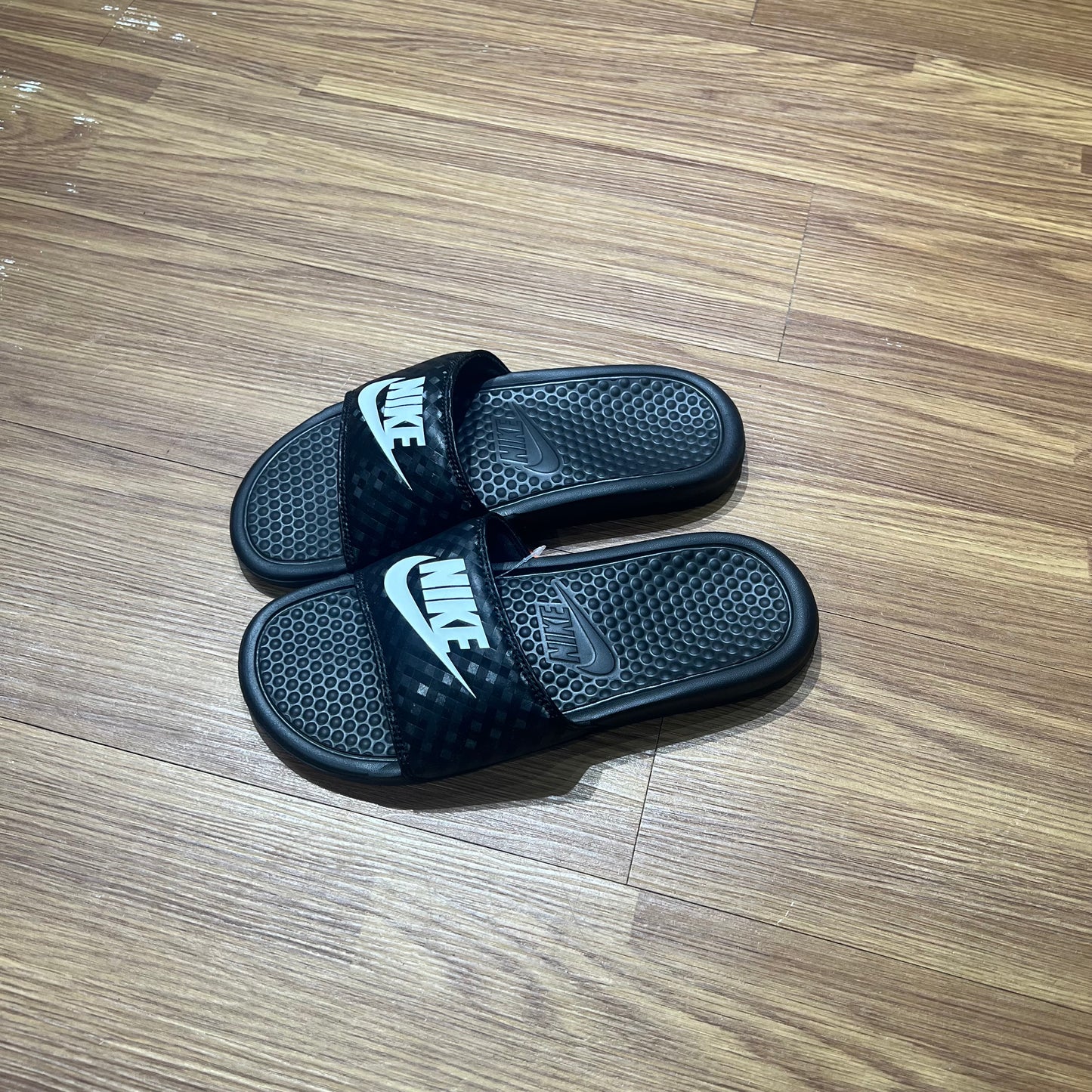 Nike WMNS Benassi JDI Sandal Black 343881-011 實拍
