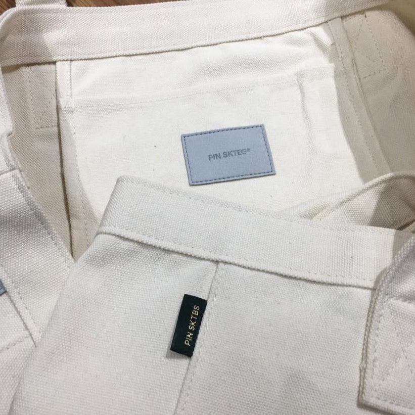 Pin Sktbs Big Tote Bag Natural 實拍