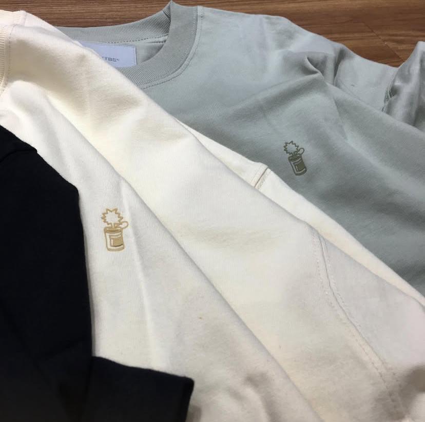 Pin Sktbs One Point Logo Basic SS Tee 實拍