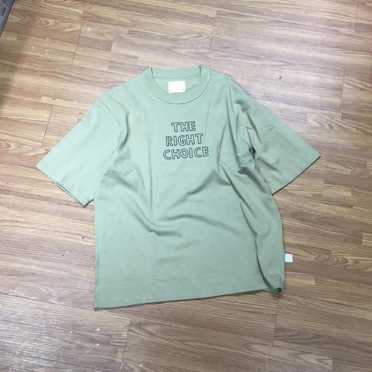 Pin Sktbs Reversible Oversized Tee Olive