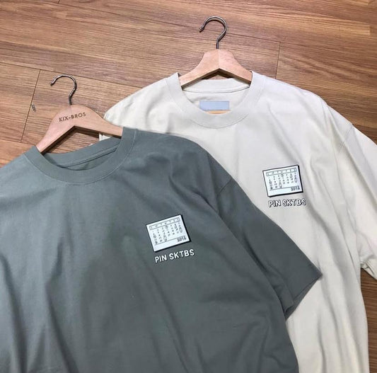 Pin Sktbs Skate Weekly Tee 實拍