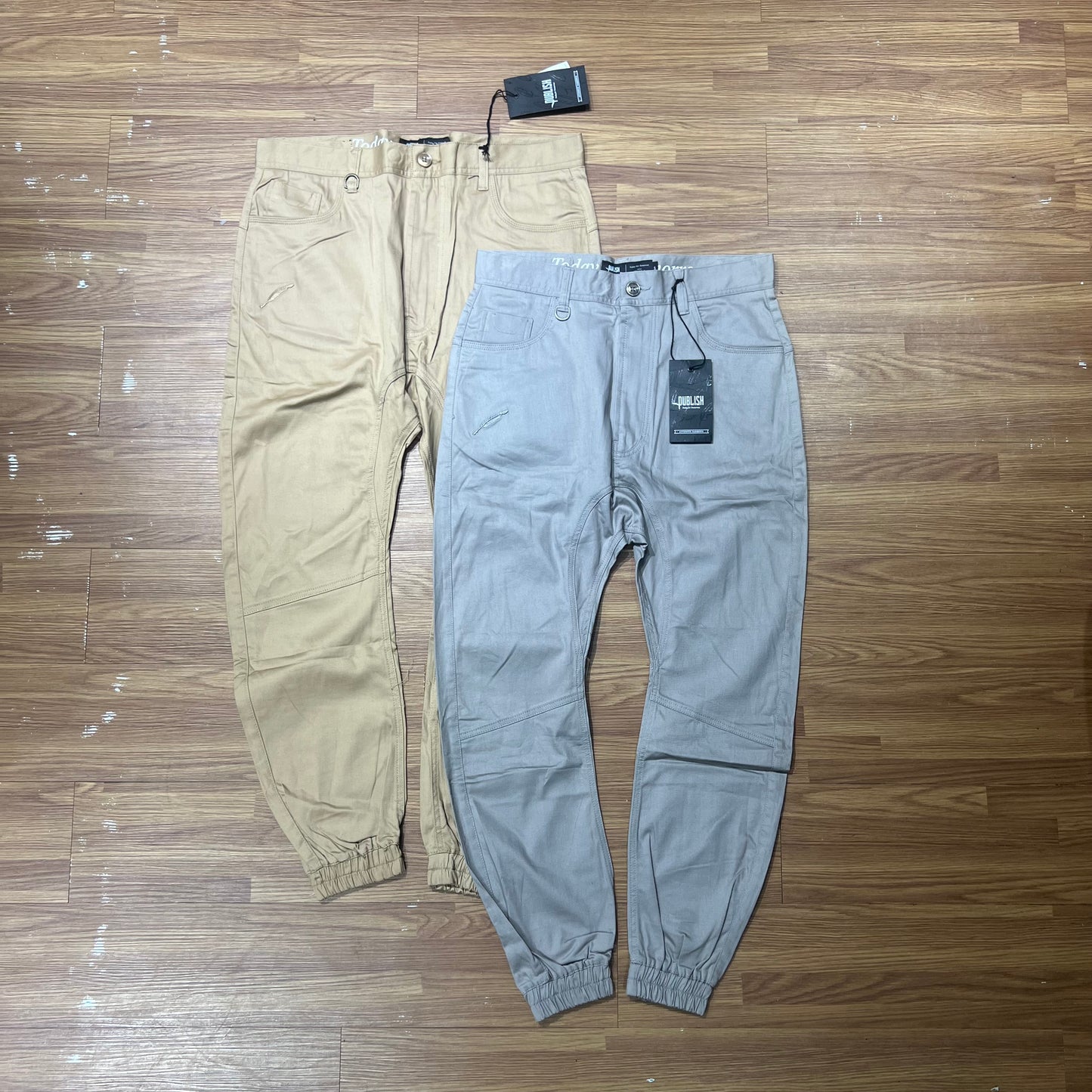 Publish Brand Kelson Jogger Khaki Grey 實拍