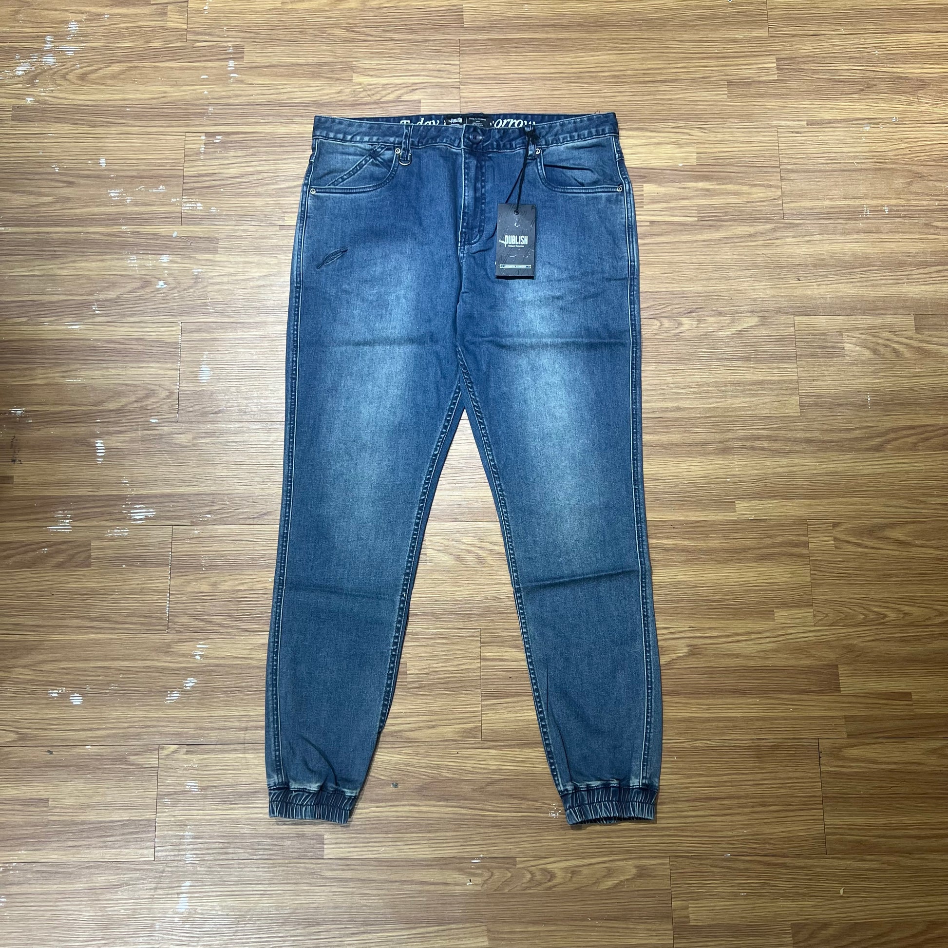 Publish Brand Pacific Denim Jogger Light Indigo 實拍