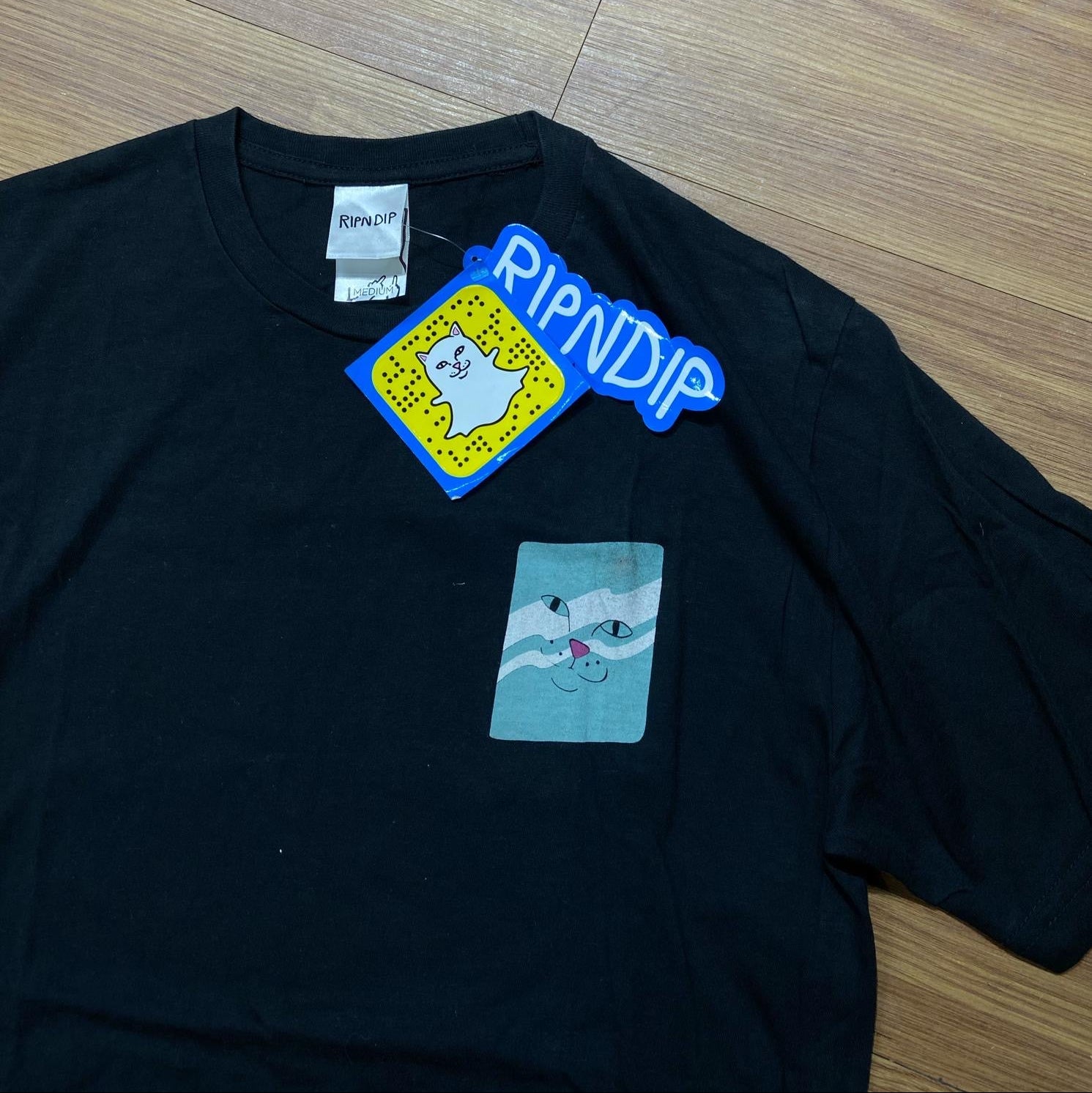 Ripndip Mirror Tee Black 實拍