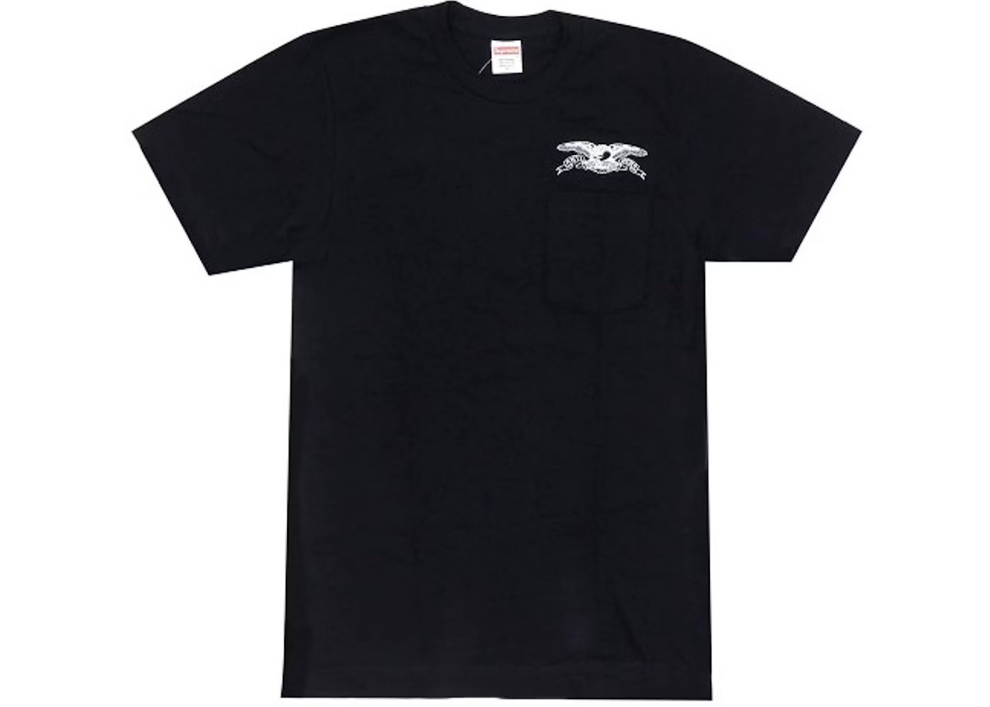 Supreme SS16 Anti Hero Eagle Pocket Tee