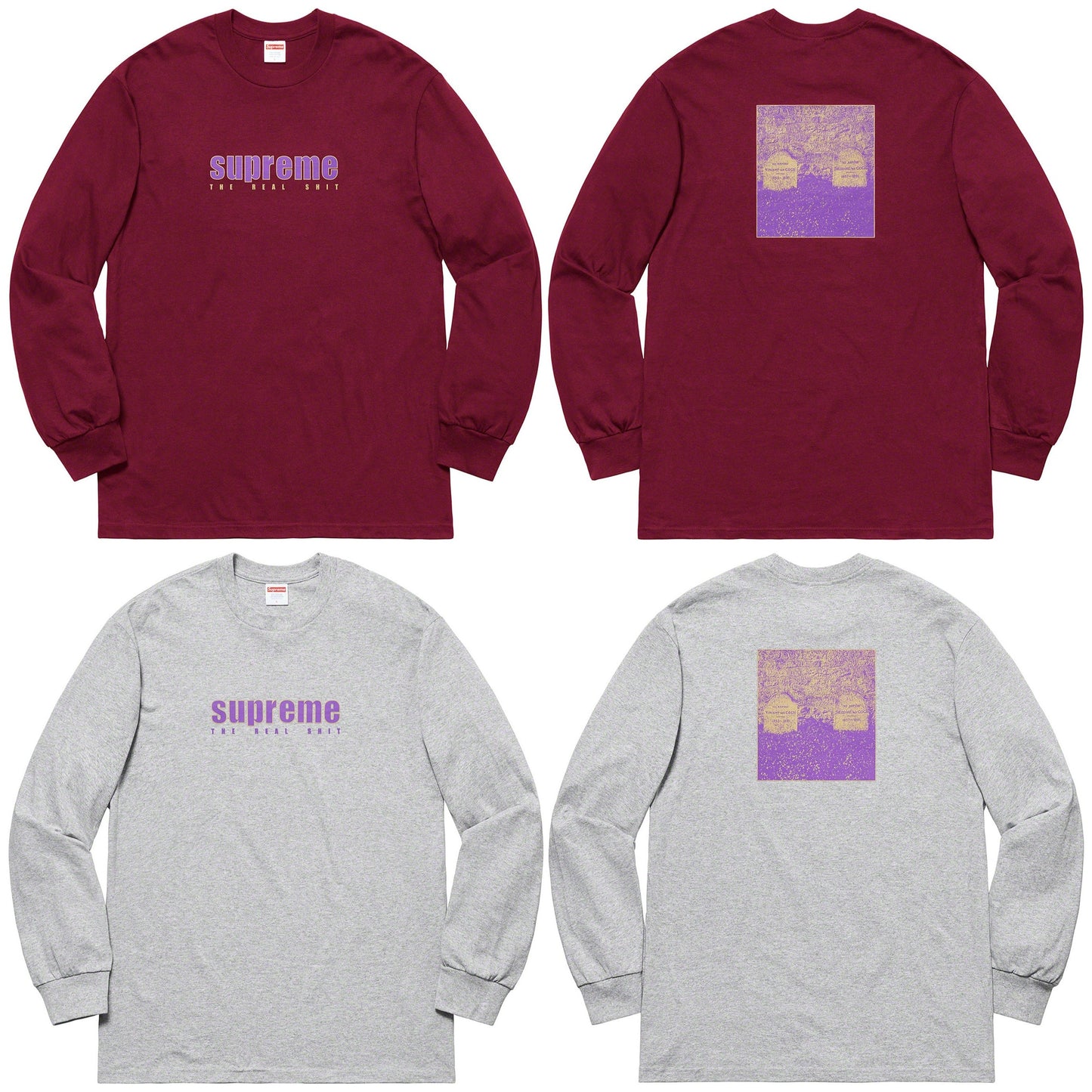 Supreme SS19 The Real Shit L/S Tee