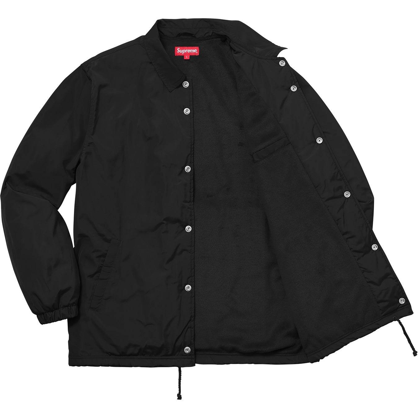 Supreme FW17 Arabic Logo Coaches Jacket Black
