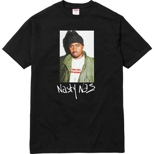 Supreme FW17 Nas Tee Black