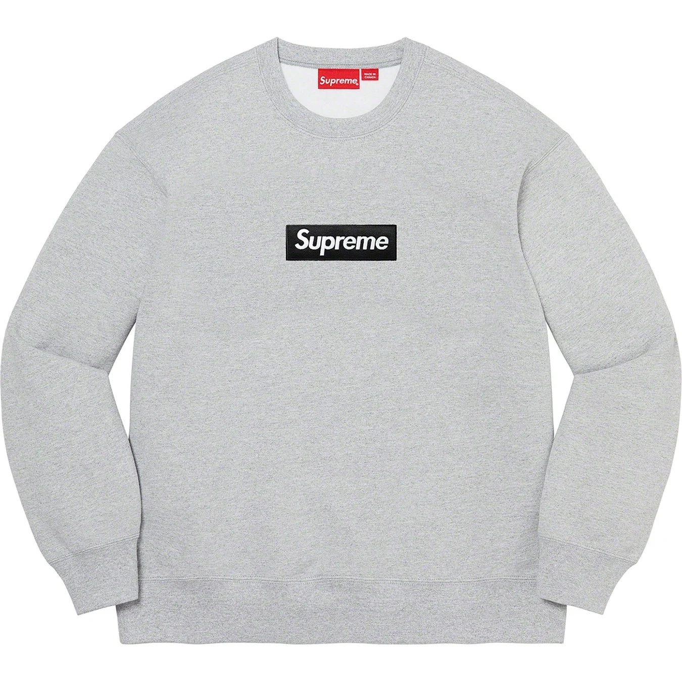 Supreme FW22 Box Logo Crewneck Grey 灰色黑Box