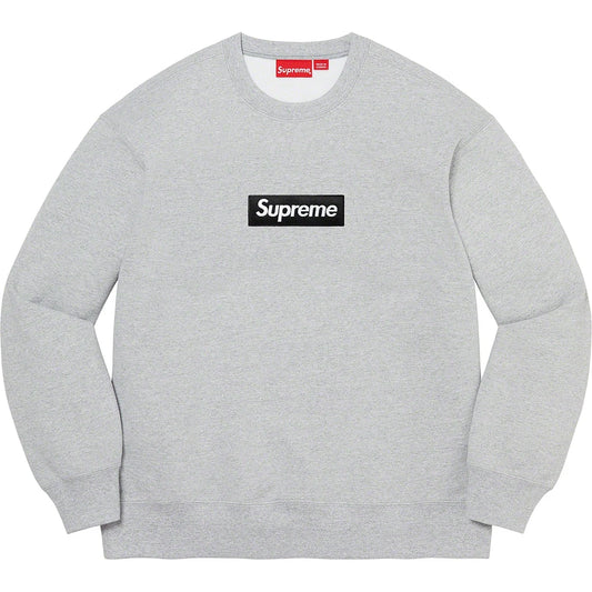Supreme FW22 Box Logo Crewneck Grey 灰色黑Box
