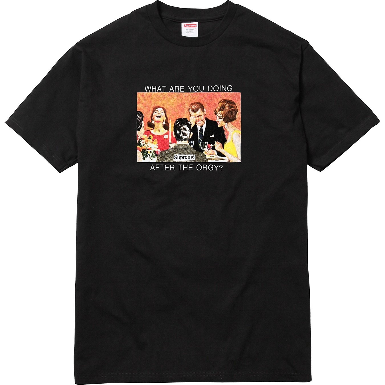 Supreme SS17 ORGY Tee