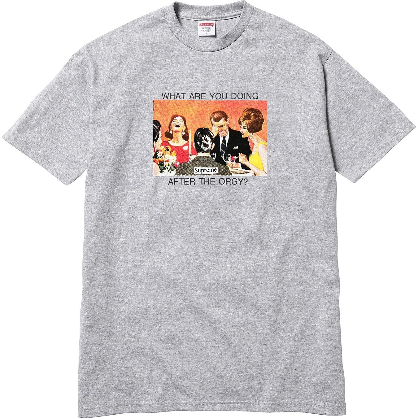 Supreme SS17 ORGY Tee