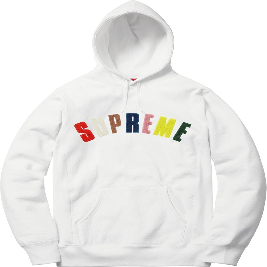 Supreme SS17 Chenille ARC Hooded Sweatshirt Hoodie