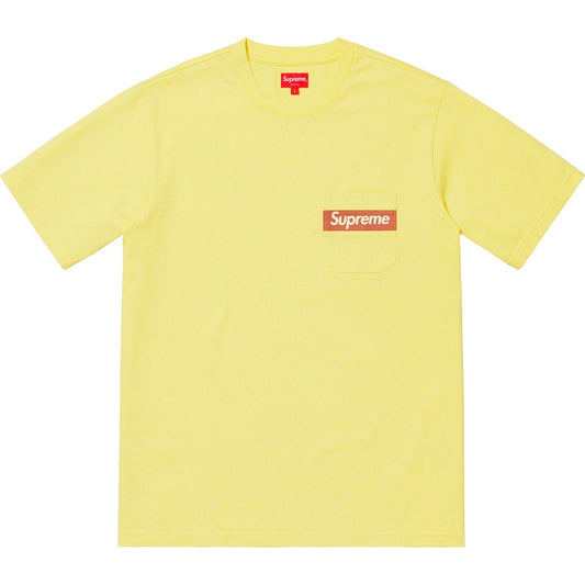 Supreme SS19 Mesh Stripe Pocket Tee SS