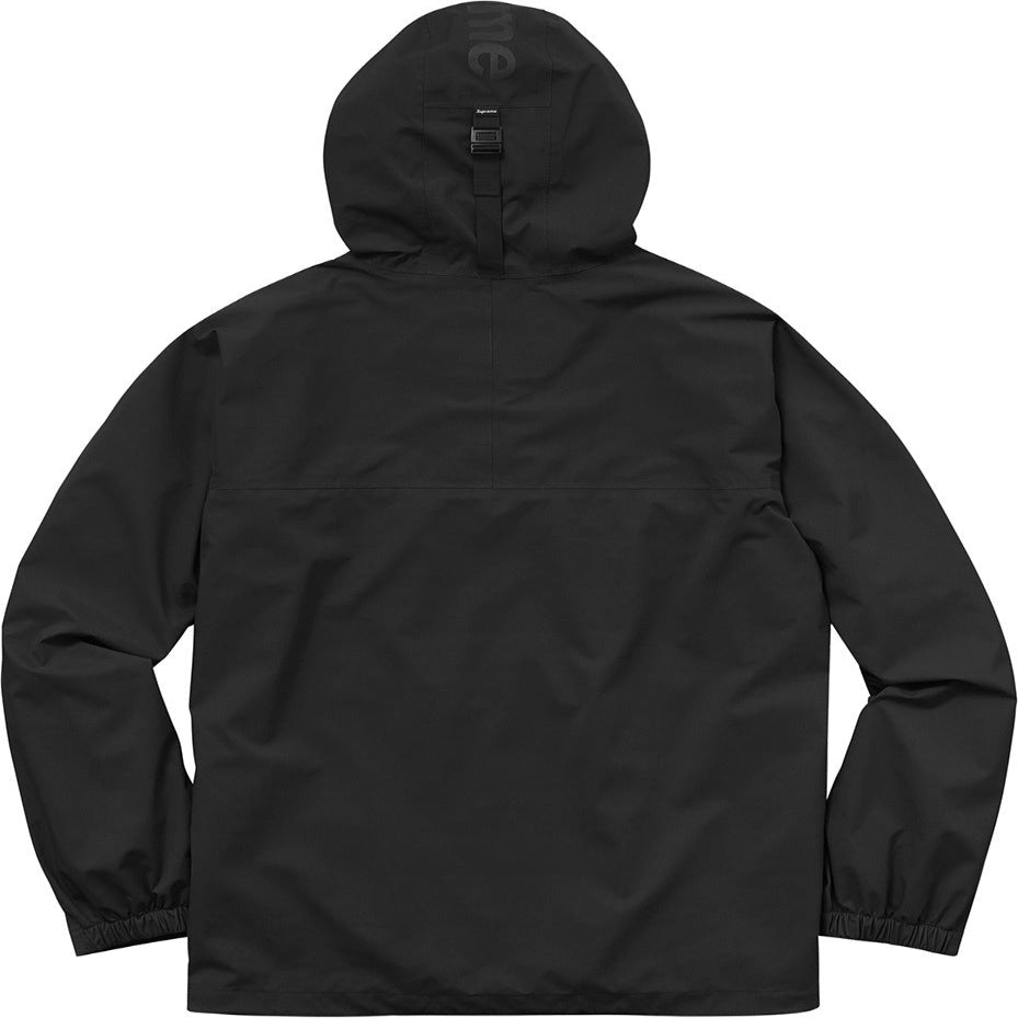 Supreme SS17 Taped Seam Anorak Black