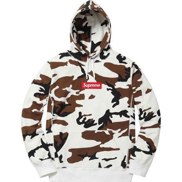 Supreme FW16 Box Logo Hooded Sweatshirt Hoodie Camo